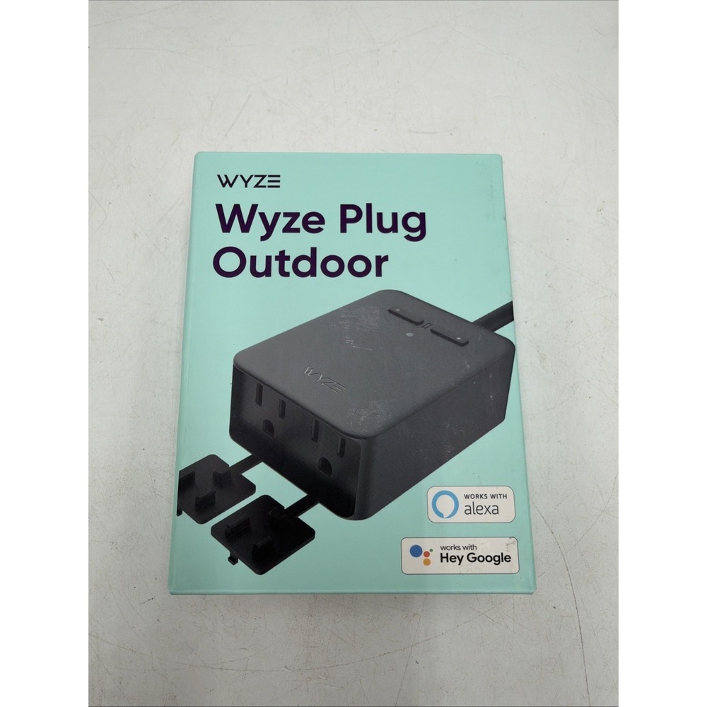 Wyze Plug Outdoor WLPPO1-1 Smart Plug (Works With Alexa & Google Assistant)
